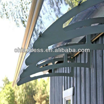 PC plastic awning Polycarbonate Sheet for window door sheet