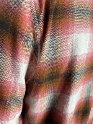 Single Pocket Plaid Flannel Shirt