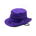 Purple Bucket Hat Cap Custom