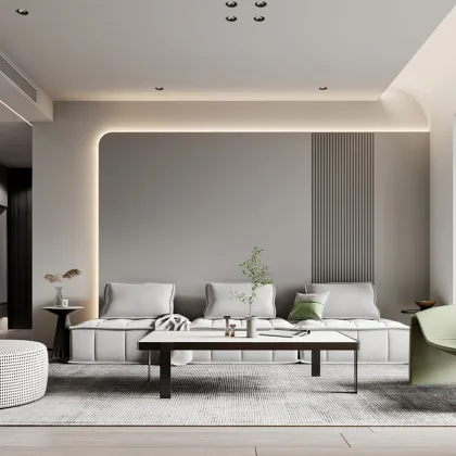 Modern design sectional modular living room sofas sets