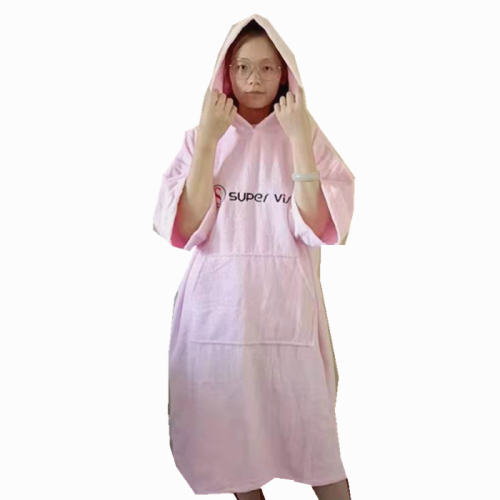 Popular dry change robe light cotton dry robe