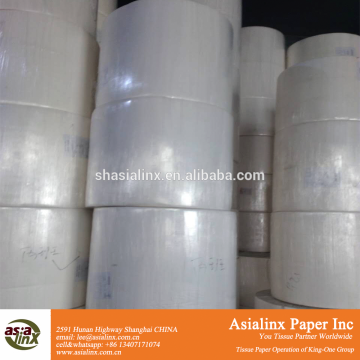 Virgin Wood Pulp Toilet Paper Jumbo Roll Raw Material for Converting