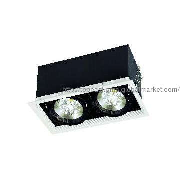 LED Downlight cree led 24W,COB led grille downlight
