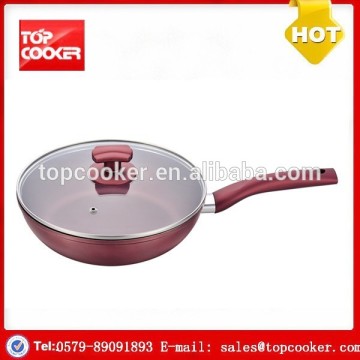 Popular aluminium forged color nonstick italy frypan