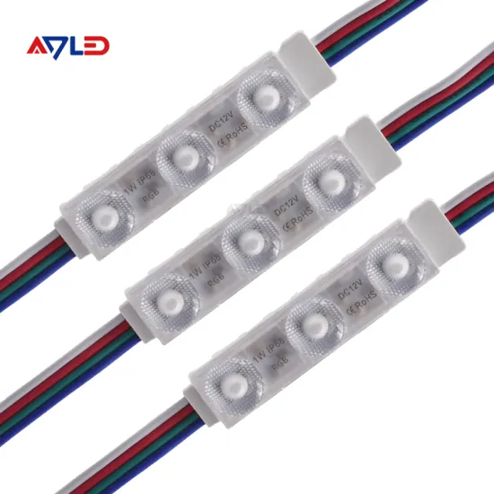 UL Certified 1W 12V RGB LED Module for Advertising Signs