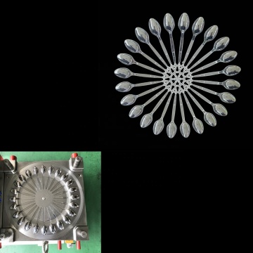 China Professional Mold Maker for 24 Cavity PS Plastic Spoon Molds