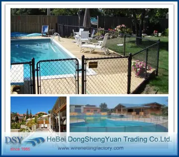 2016 stock cheap diamond Chain Link Fence Panels Sale