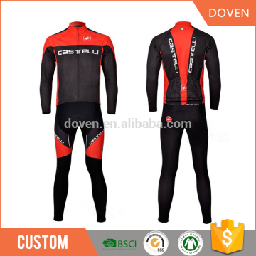 Sublimation printing cycling set/team cycling clothing