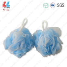 Absorbent bubble mesh bath sponge