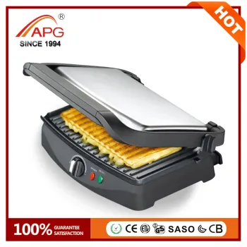 2017 APG 2 Slice Panini Press Contact Chinese BBQ Grill