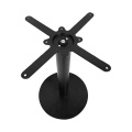 Living room table base modern design flat cast iron table base