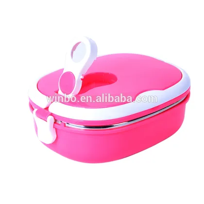 Thermos Lunch box with microwave and silicon cover