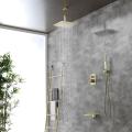 Brass Rainfall Bathroom Shower Set