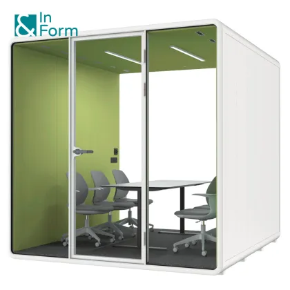 Custom Movable Soundproof Booth for Office Acoustics
