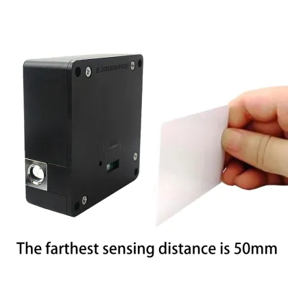 SY868 RFID Smart Drawer Cabinet Lock - IC13.56MHz Induction Concealed Cabinet Lock for Household Storage