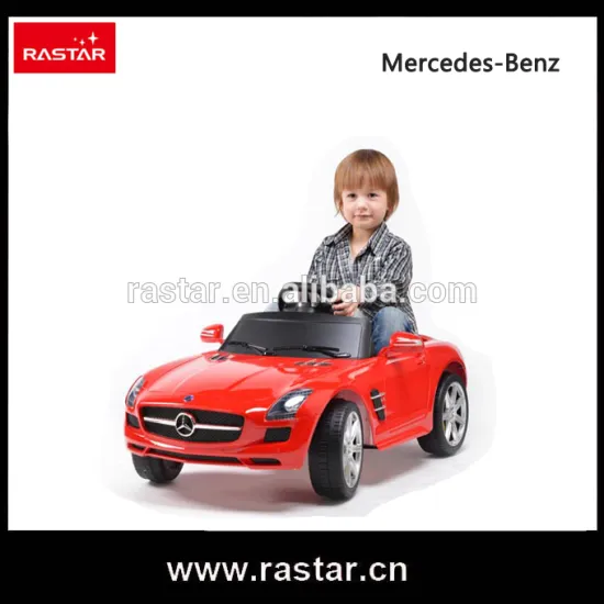 Rastar wholesale kids toy licensed plastic electric ride on car