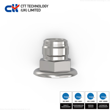 VCR metal gasket face sealing joints-CNC machining