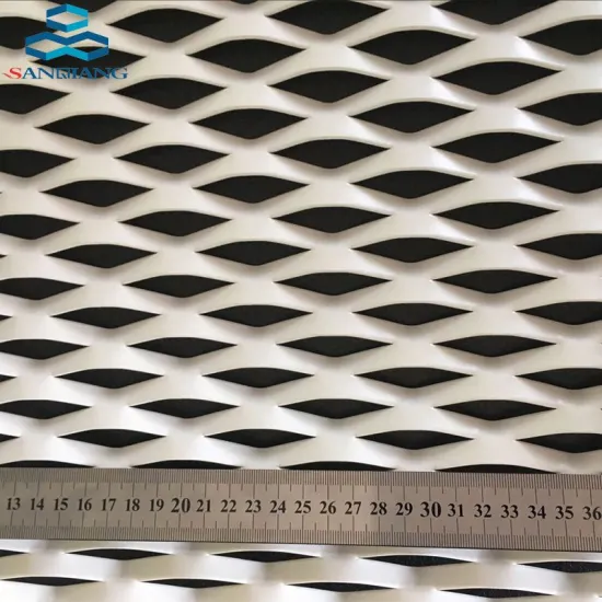 Aluminium Powder Coated Facade Panels: Enhancing Wall Decor with Expanded Metal Mesh