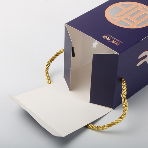 केक फूड पैकेजिंग बॉक्स हैंडल के साथ डिस्पोजेबल