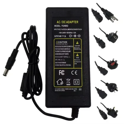 DC 5V 24V 12V 8A 96W PSU Switching Power Adapter with Long Cord for Electronics Router