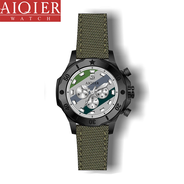 Chronograph Military Watch