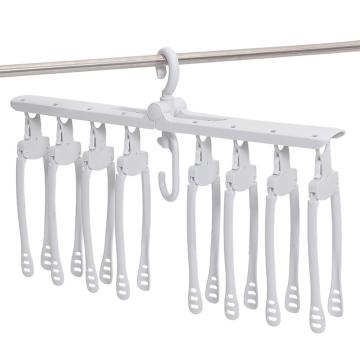 Magic Non-Slip Foldable Hangers - 8-in-1 Space Saving Organizer