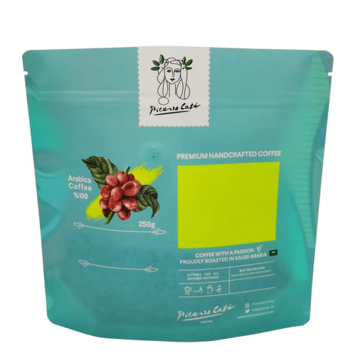 Flexible Packaging Matte Finish Eco Friendly Tea Packaging