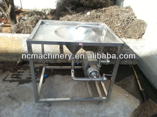 Vertical powder mixer