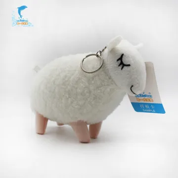 Custom Shape Keychain Stuffed Sheep Toy With Wechat Interactive Multifunction Customization