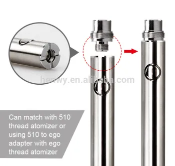 HAHA 650mah evod battery kc certificate e cigarette