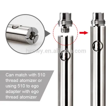 TRUEMAN kc 650mah battery HAHA evod passthrough Korea ecig battery
