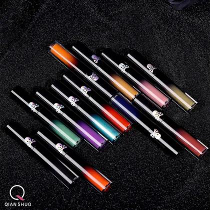 XISJOEM Dark Series 12-Color Waterproof Lip Gloss