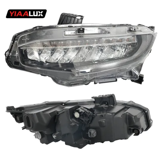 Full LED Headlights Suitable for Honda Civic 2016