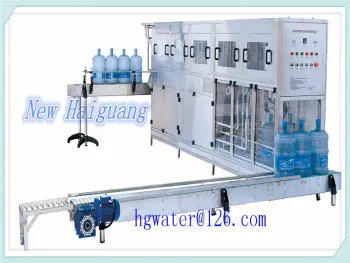 New Haiguang brand high quality 5 gallons bottle washing,filling,capping machine