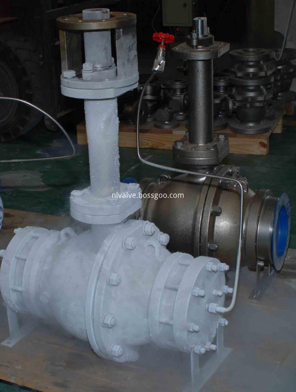 Side Enter Ball Valve After Cryogenic Test