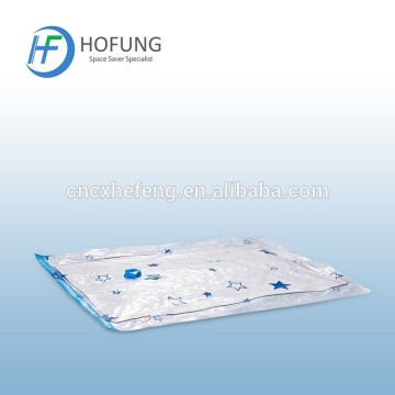 embossed vacuum storage bag for clothing and bedding