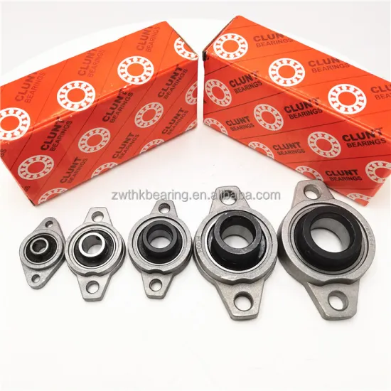 Low Noise Affordable Pillow Block Bearings: KFL000-KFL005 Zinc Alloy Bearings