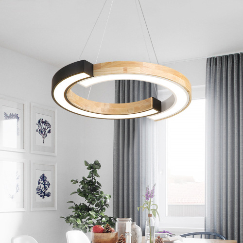 LEDER Wooden Ceiling Pendant Light