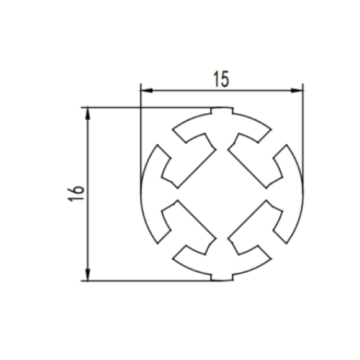 Allgemeine industrielle Aluminiumprofil -Extrusion sterben