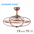 Fashionable ABS blades AC creative ball ceiling fan