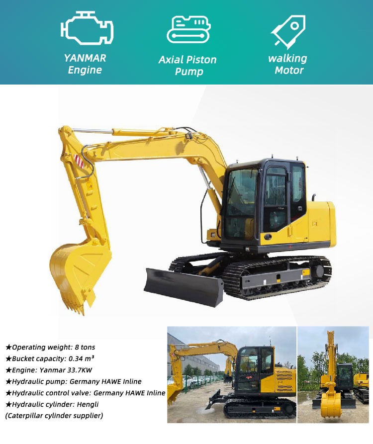 6 Ton Excavator Detail Page