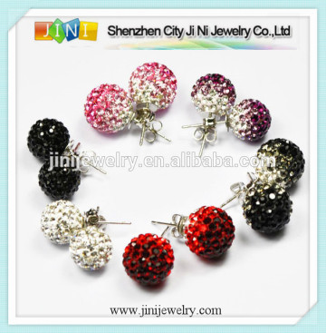 fashion earrings wholesale shamballa earrings