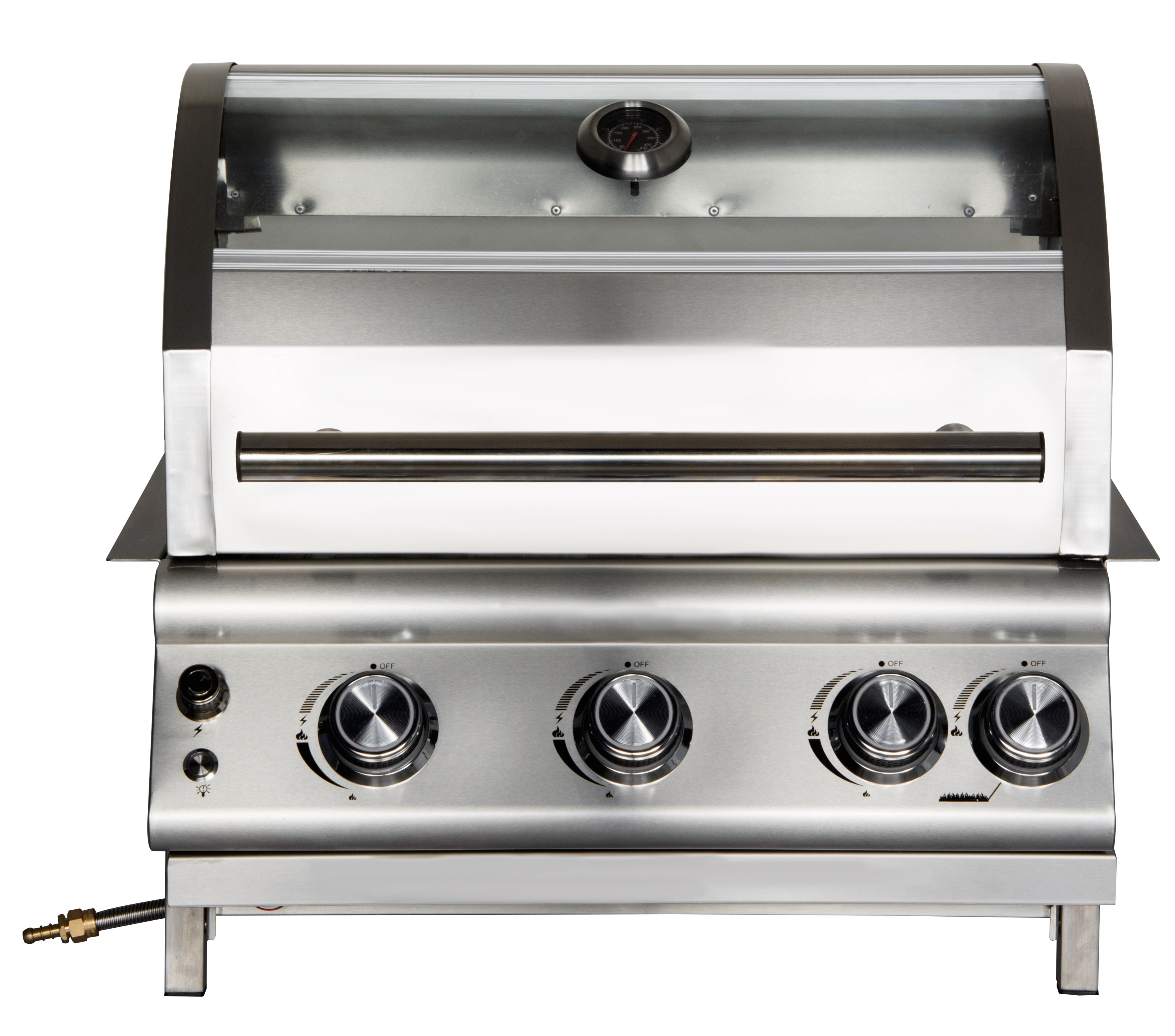 3 Burner Built-In Gas Grill