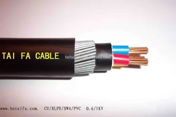 High quality Copper conductor XLPE insulated SWA armored N2XYRY power cable