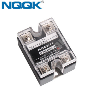 NQQK 240A 220VDC 24VDC DC-DC Single Phase SSR Solid State Relay SSR-240DD