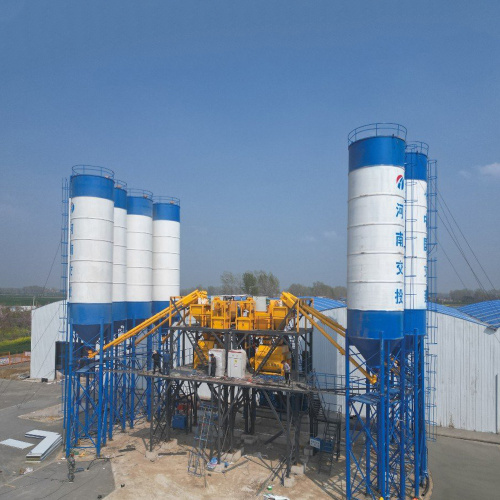 Double Concrete Batching Plant