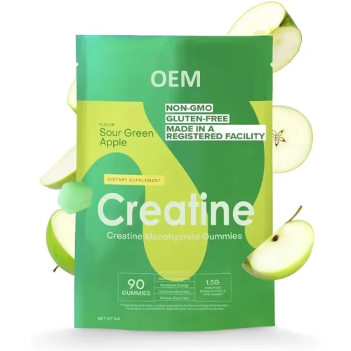 creatine gummies watermelon berry strawberry flavor lemon