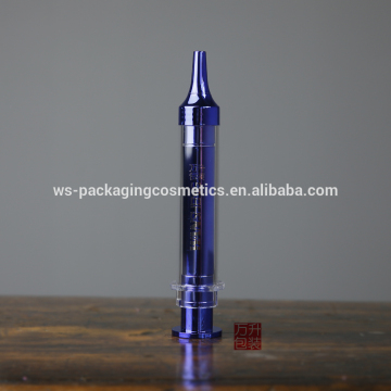 Luxury PETG Cream 10ml Syringe Plastic Bottle
