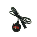 UK Plug 2 Prong AC Power Cable