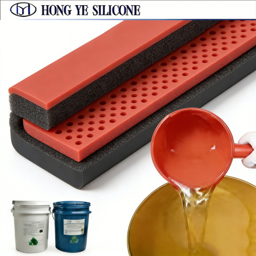Lightweight Silicone Sponge for Sealing and Padding